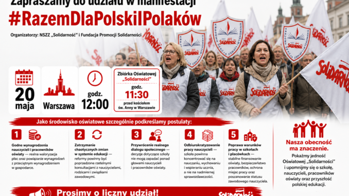 Manifestacja #RazemDlaPolskiiPolakow